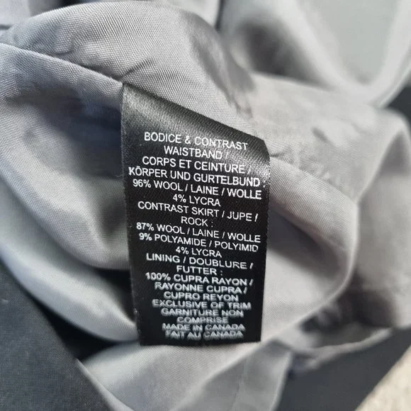 Pink Tartan Sleeveless Wool Blend Sheath Dress Size 10 - Picture 13 of 14